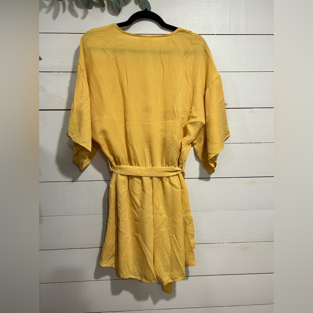 Mustard  Melinda Romper by LULAROE - Picture 4 of 5